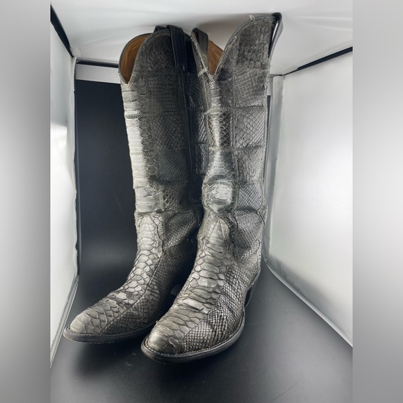 Nocona Snake Skin Lady Boots Size 7A​​​​​​​​​​​​​​​​​​​ - Picture 6 of 11